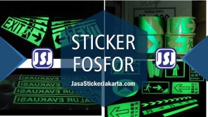 Sticker Fosfor-Sticker Jakarta